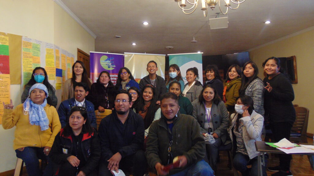 Participantes del Taller de construcción de la Estrategia de intervención integral con enfoque de género para la inclusión de niñas, niños y adolescentes con discapacidad.